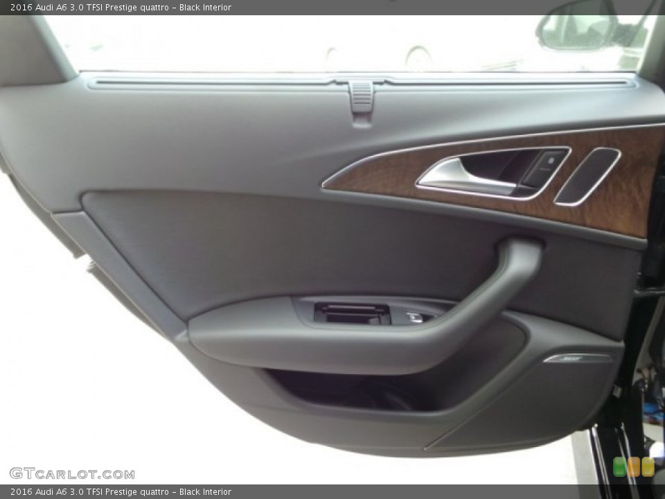 Black Interior Door Panel for the 2016 Audi A6 3.0 TFSI Prestige quattro #102522317