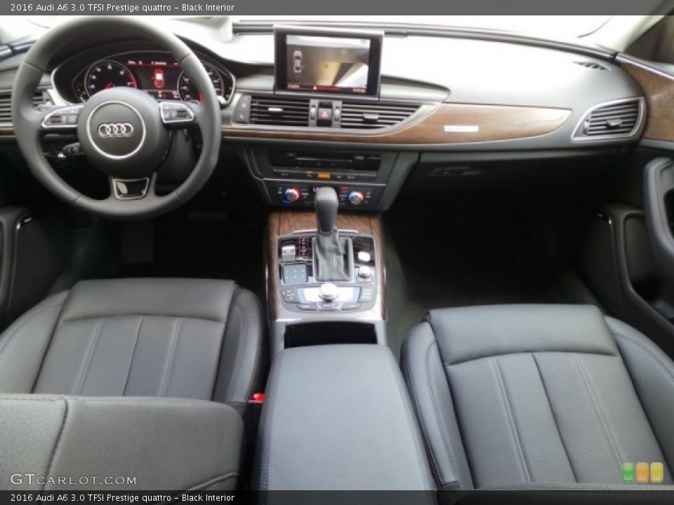 Black Interior Dashboard for the 2016 Audi A6 3.0 TFSI Prestige quattro #102522362