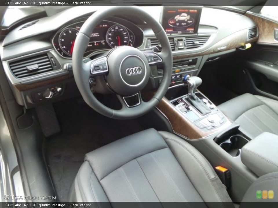 Black 2015 Audi A7 Interiors