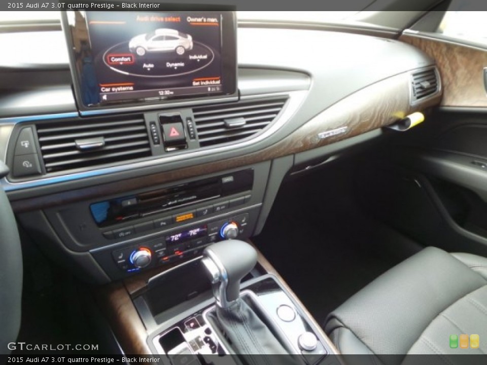 Black Interior Controls for the 2015 Audi A7 3.0T quattro Prestige #102524885