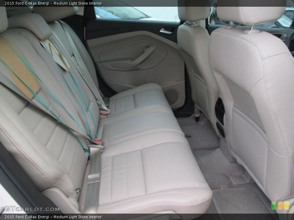 Medium Light Stone Interior Rear Seat for the 2015 Ford C-Max Energi #102525269