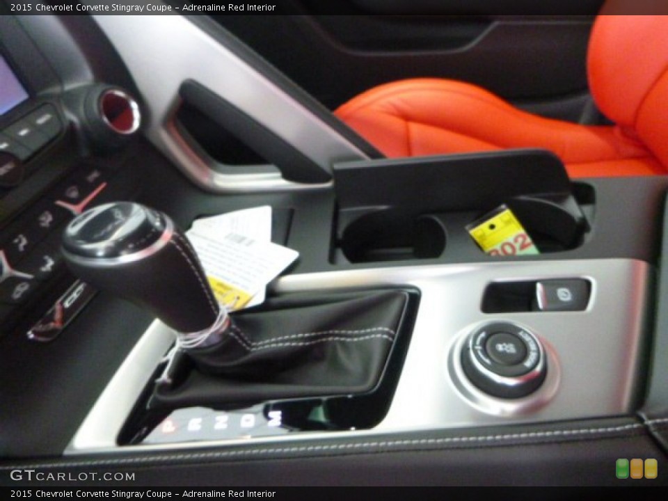 Adrenaline Red Interior Transmission for the 2015 Chevrolet Corvette Stingray Coupe #102525455