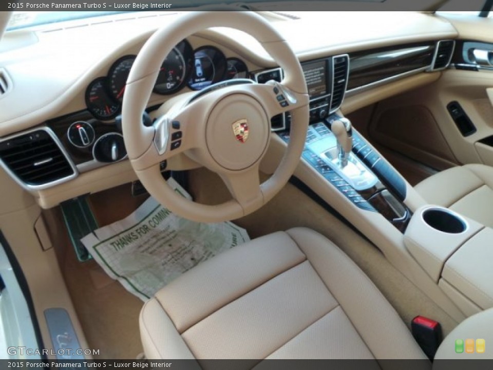 Luxor Beige Interior Prime Interior for the 2015 Porsche Panamera Turbo S #102525566
