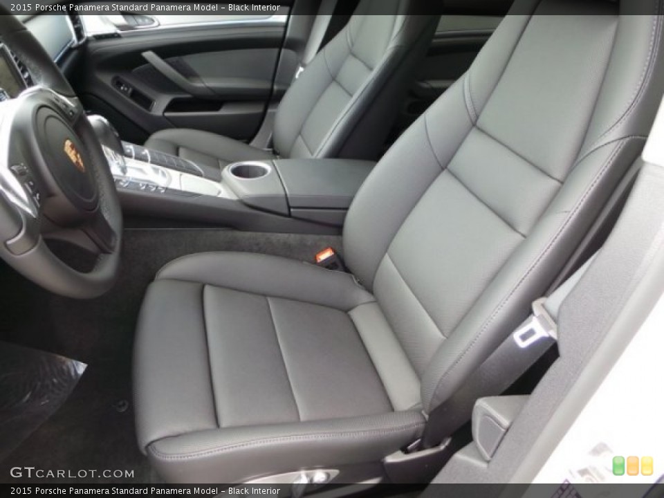 Black Interior Front Seat for the 2015 Porsche Panamera  #102526484