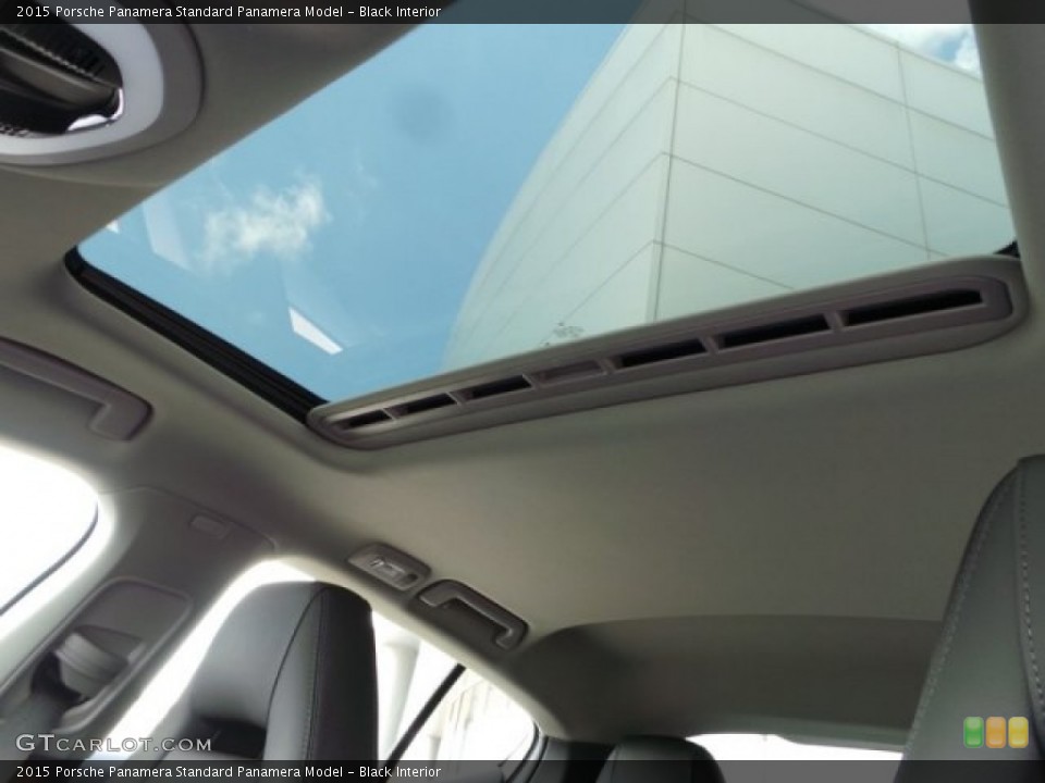 Black Interior Sunroof for the 2015 Porsche Panamera  #102526592