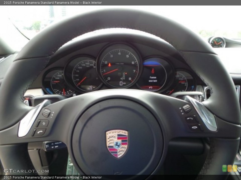 Black Interior Controls for the 2015 Porsche Panamera  #102526685