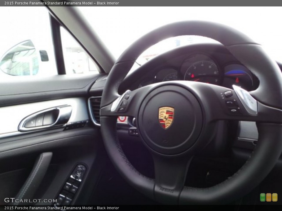 Black Interior Steering Wheel for the 2015 Porsche Panamera  #102526832