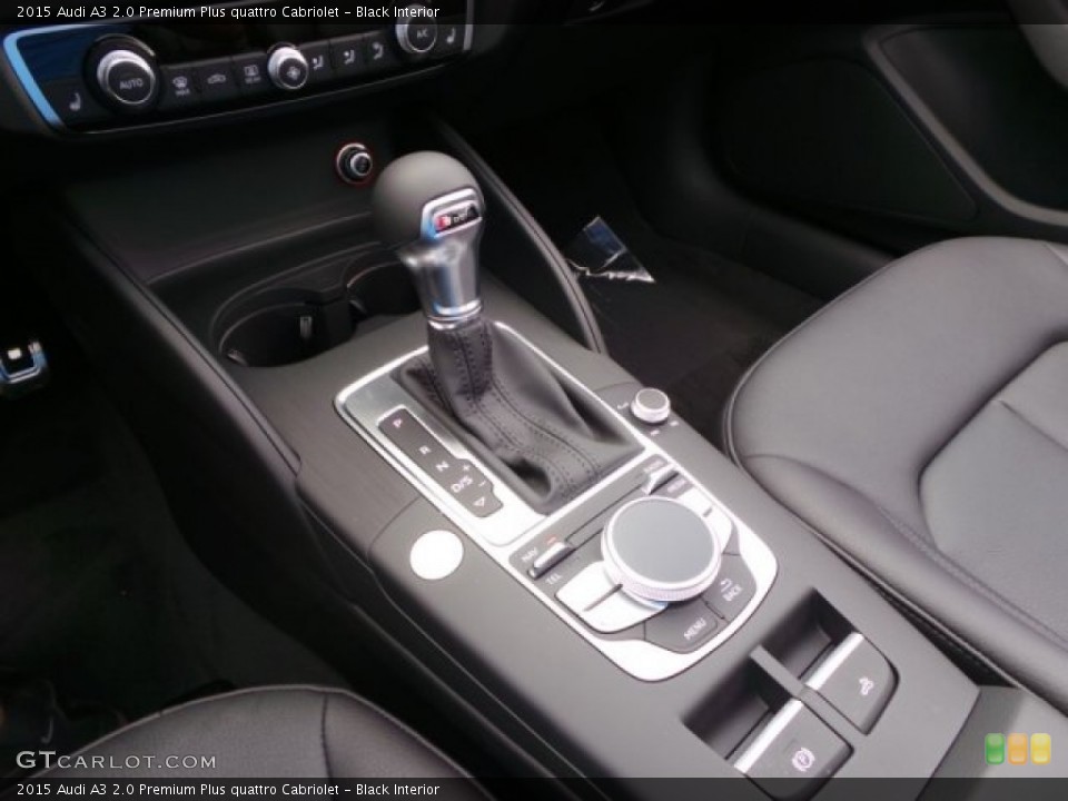 Black Interior Transmission for the 2015 Audi A3 2.0 Premium Plus quattro Cabriolet #102527348