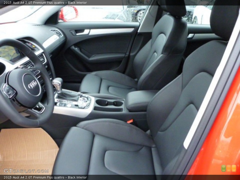 Black Interior Photo for the 2015 Audi A4 2.0T Premium Plus quattro #102534500