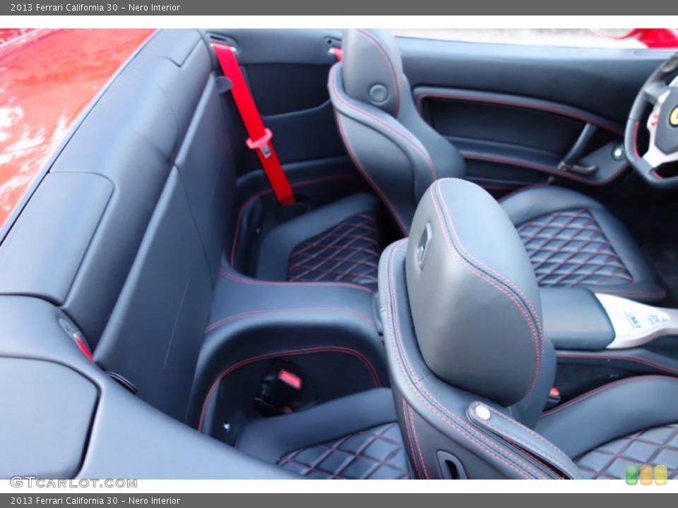 Nero Interior Rear Seat for the 2013 Ferrari California 30 #102535907