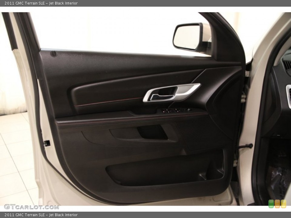 Jet Black Interior Door Panel for the 2011 GMC Terrain SLE #102535916