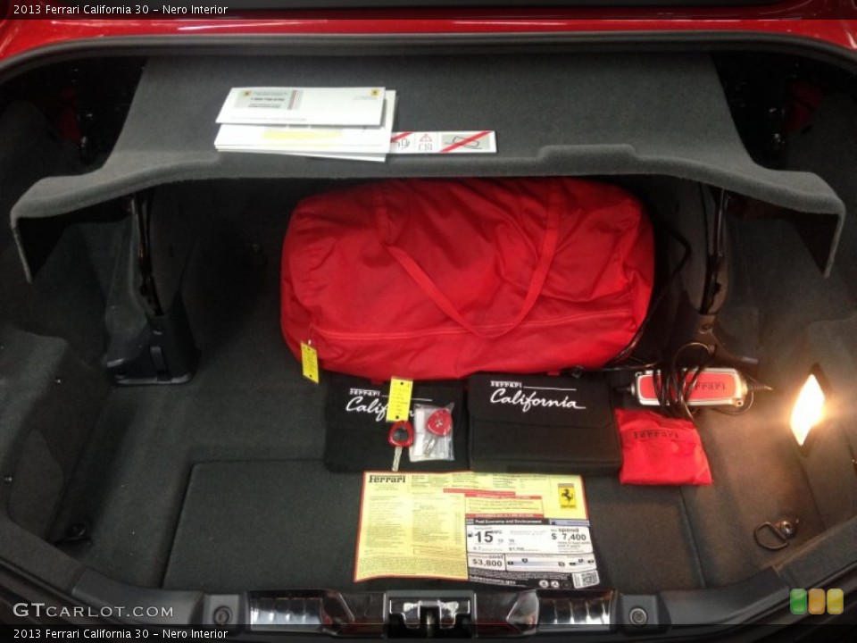 Nero Interior Trunk for the 2013 Ferrari California 30 #102535961