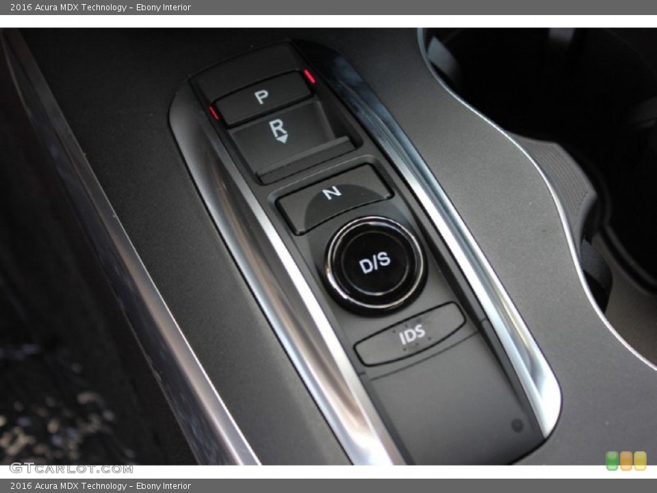 Ebony Interior Controls for the 2016 Acura MDX Technology #102541562