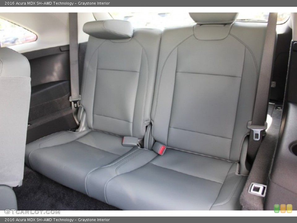 Graystone Interior Rear Seat for the 2016 Acura MDX SH-AWD Technology #102542063