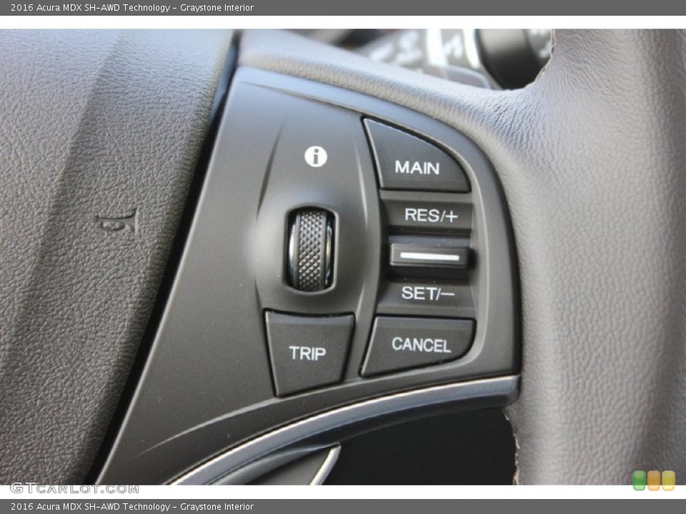 Graystone Interior Controls for the 2016 Acura MDX SH-AWD Technology #102542519