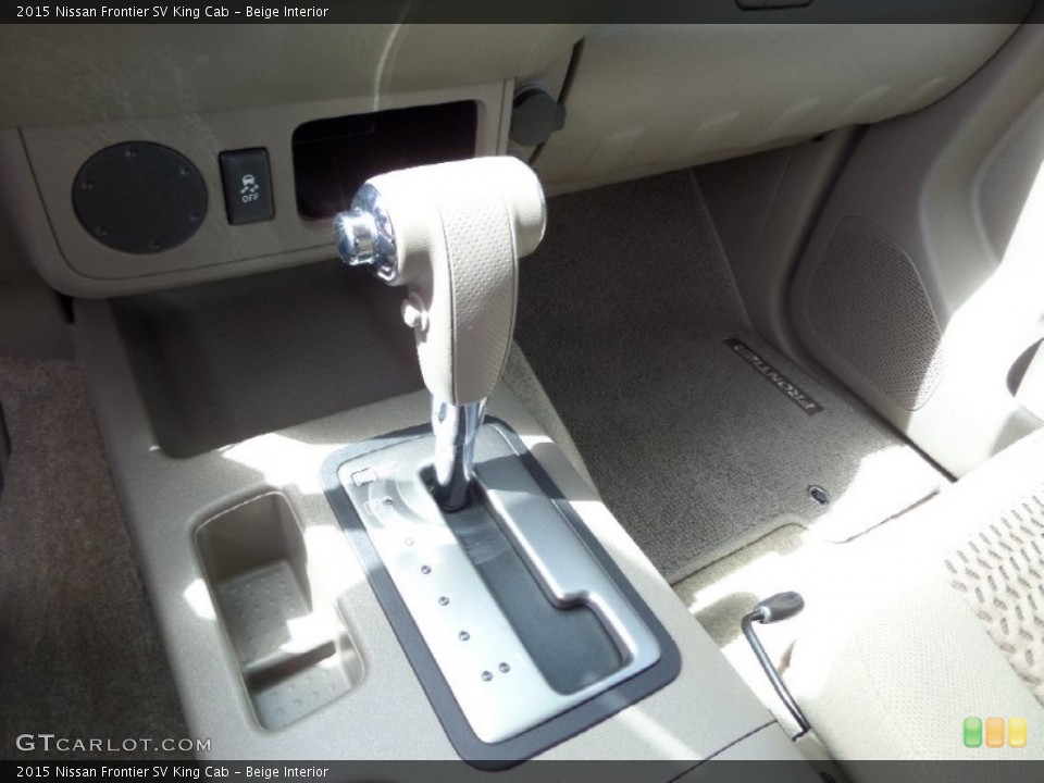 Beige Interior Transmission for the 2015 Nissan Frontier SV King Cab #102544286