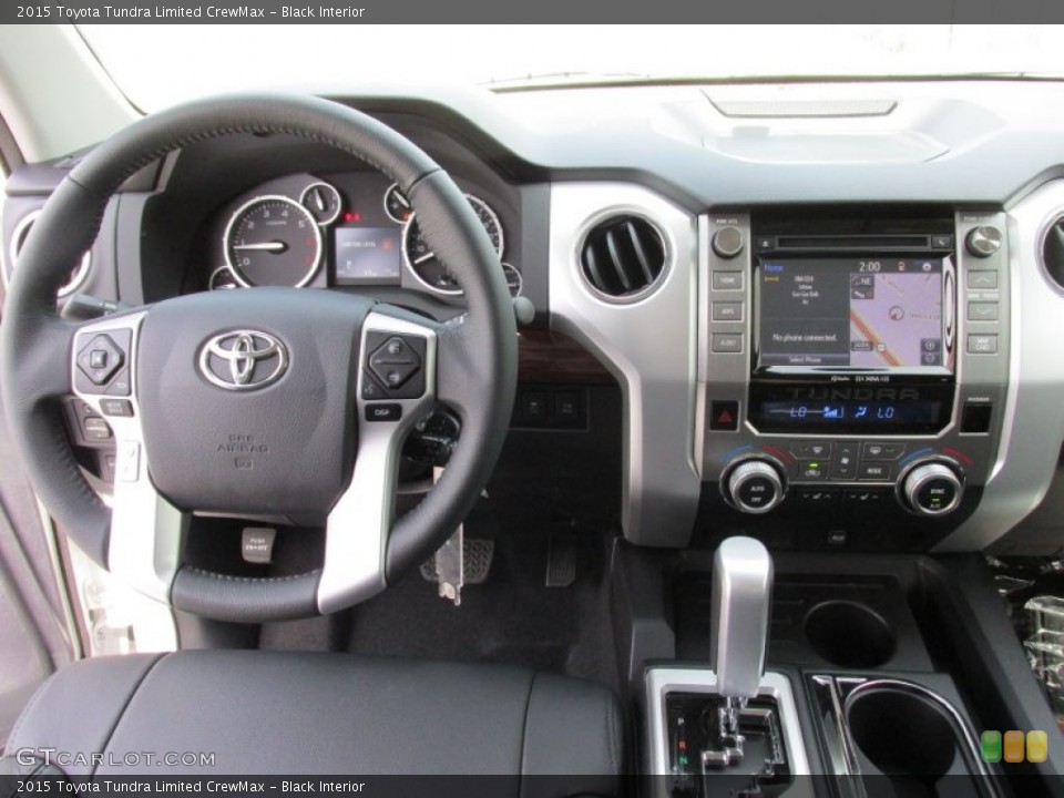 Black Interior Dashboard for the 2015 Toyota Tundra Limited CrewMax #102546689