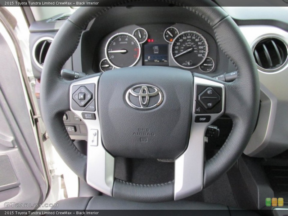 Black Interior Steering Wheel for the 2015 Toyota Tundra Limited CrewMax #102546719