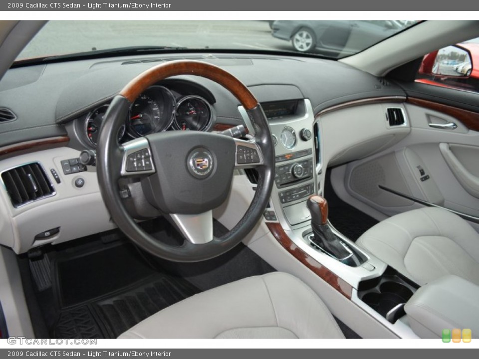 Light Titanium/Ebony Interior Photo for the 2009 Cadillac CTS Sedan #102552871