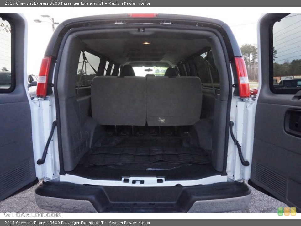Medium Pewter Interior Trunk for the 2015 Chevrolet Express 3500 Passenger Extended LT #102554308