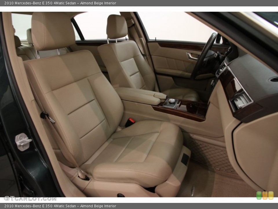 Almond Beige Interior Front Seat for the 2010 Mercedes-Benz E 350 4Matic Sedan #102556195