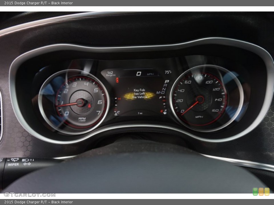 Black Interior Gauges for the 2015 Dodge Charger R/T #102556342