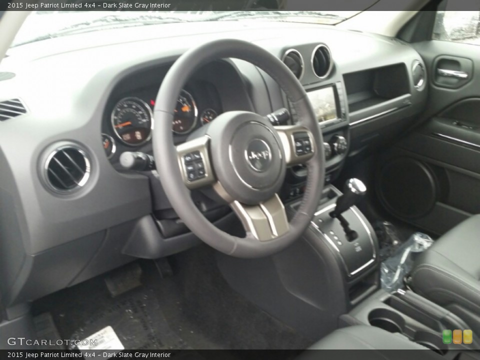 Dark Slate Gray Interior Prime Interior for the 2015 Jeep Patriot Limited 4x4 #102556591