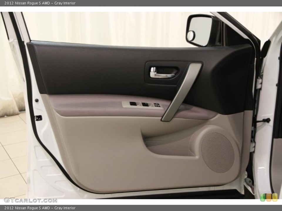 Gray Interior Door Panel for the 2012 Nissan Rogue S AWD #102557299