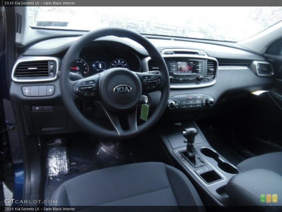 Satin Black Interior Prime Interior for the 2016 Kia Sorento LX #102559354