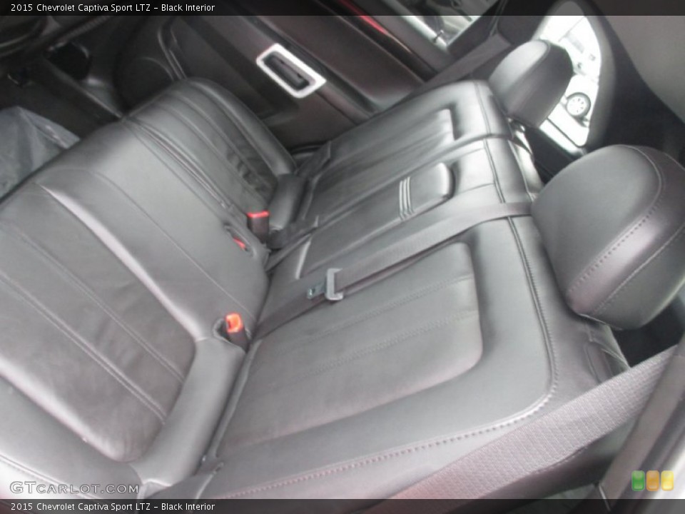 Black Interior Rear Seat for the 2015 Chevrolet Captiva Sport LTZ #102560519