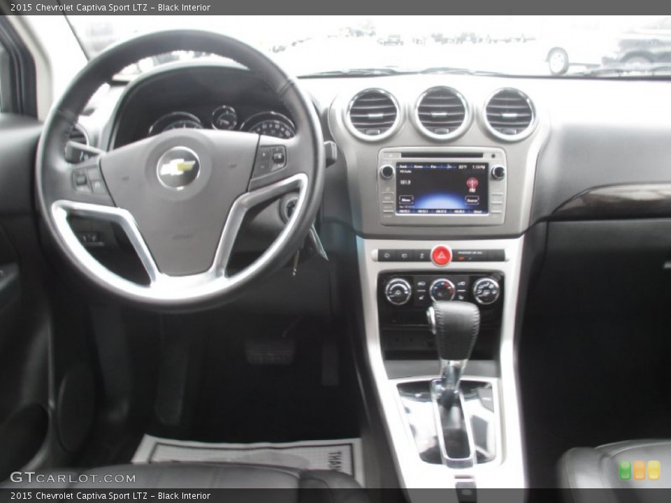Black Interior Dashboard for the 2015 Chevrolet Captiva Sport LTZ #102560539