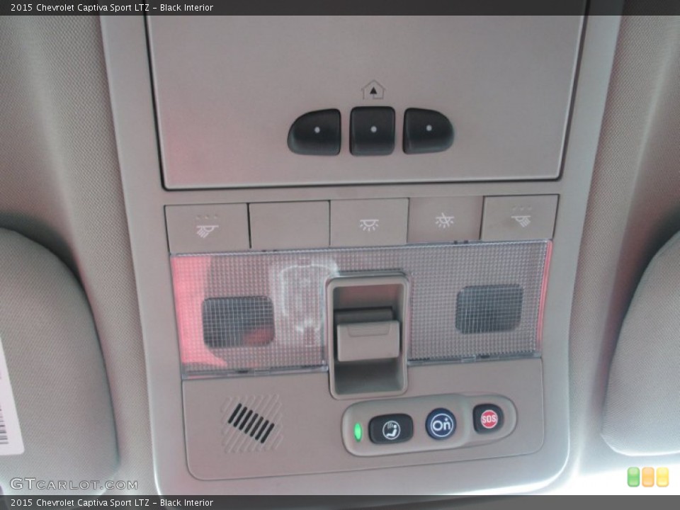 Black Interior Controls for the 2015 Chevrolet Captiva Sport LTZ #102560710