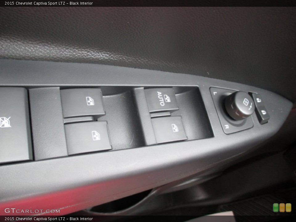 Black Interior Controls for the 2015 Chevrolet Captiva Sport LTZ #102560782