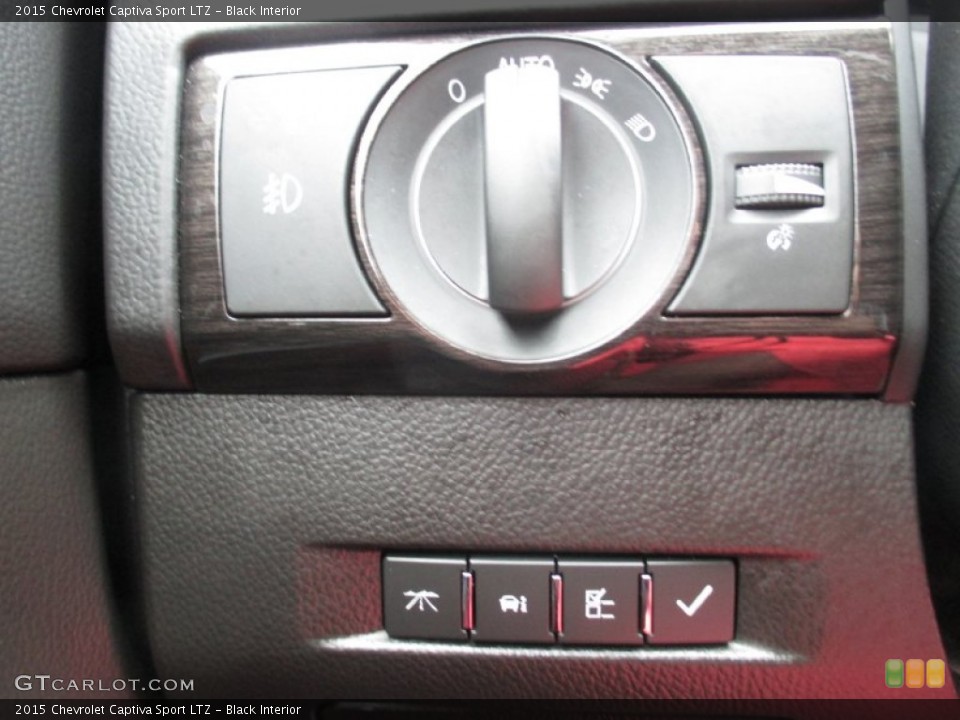 Black Interior Controls for the 2015 Chevrolet Captiva Sport LTZ #102560809