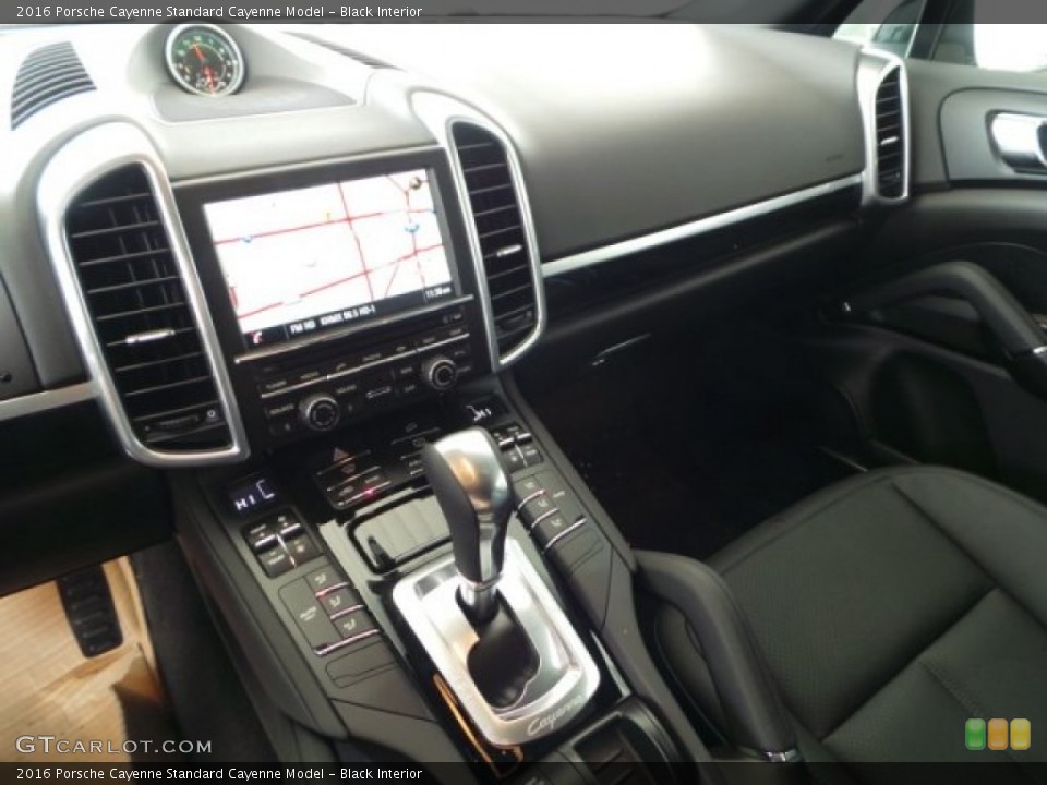 Black Interior Controls for the 2016 Porsche Cayenne  #102562492
