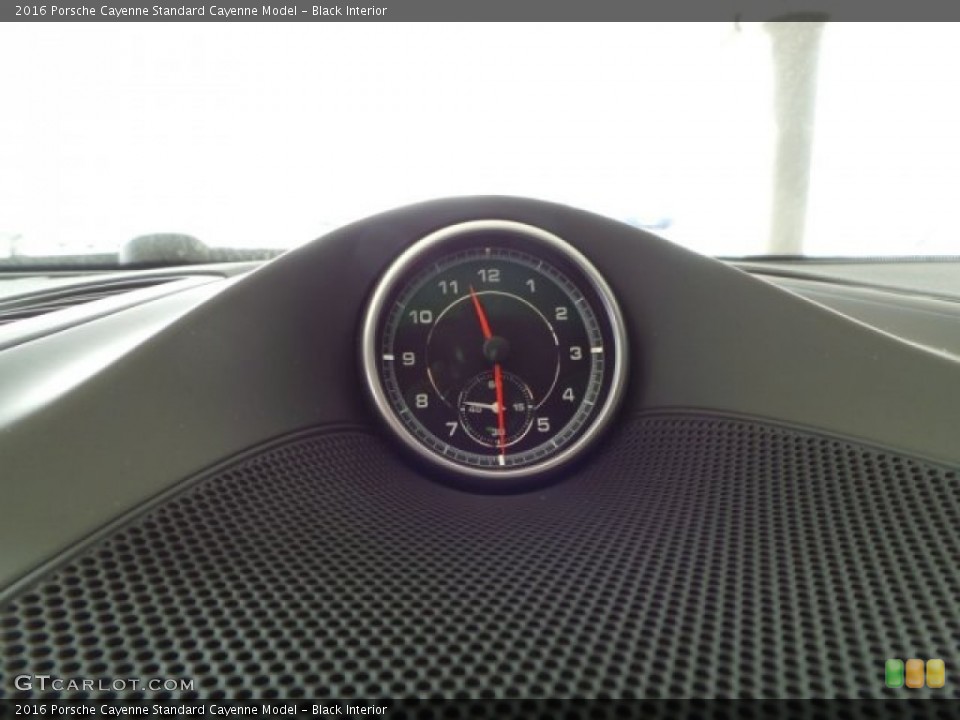 Black Interior Gauges for the 2016 Porsche Cayenne  #102562549