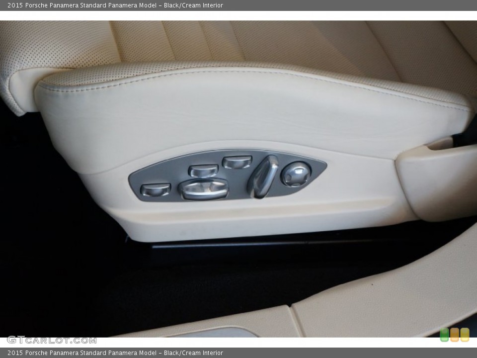 Black/Cream Interior Controls for the 2015 Porsche Panamera  #102566815