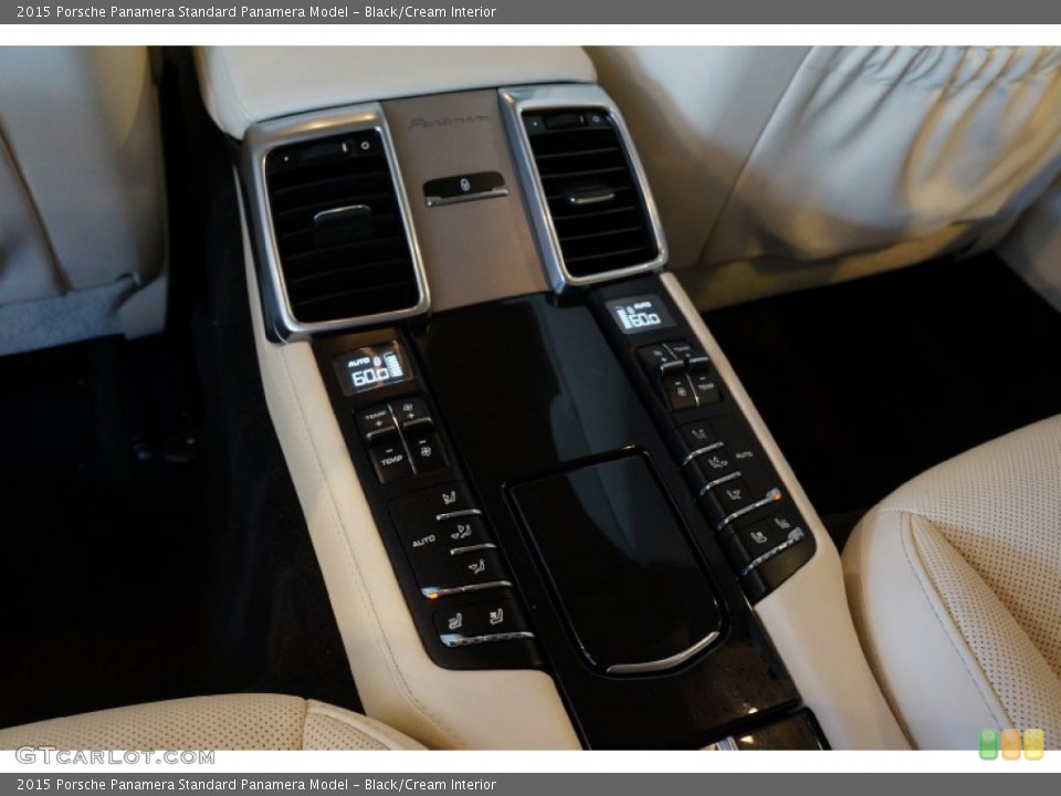 Black/Cream Interior Controls for the 2015 Porsche Panamera  #102567061
