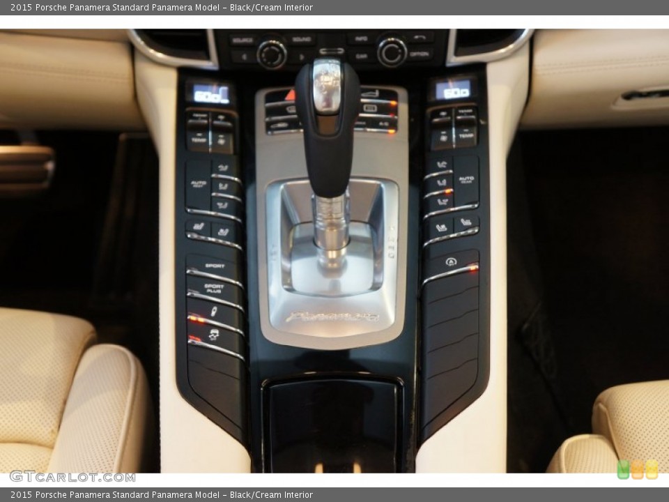 Black/Cream Interior Transmission for the 2015 Porsche Panamera  #102567220