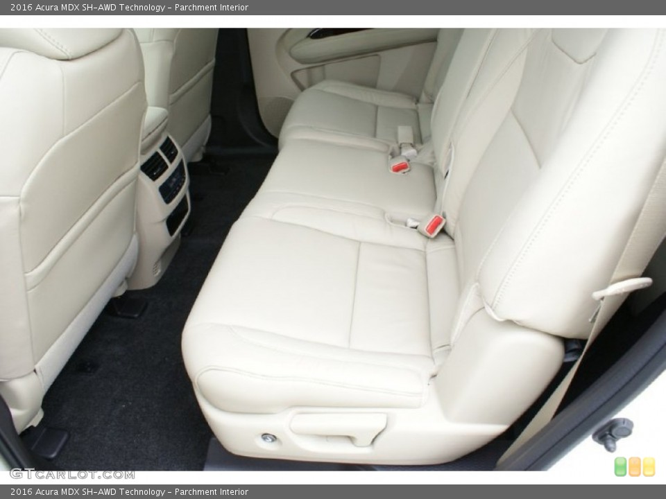 Parchment Interior Rear Seat for the 2016 Acura MDX SH-AWD Technology #102575077