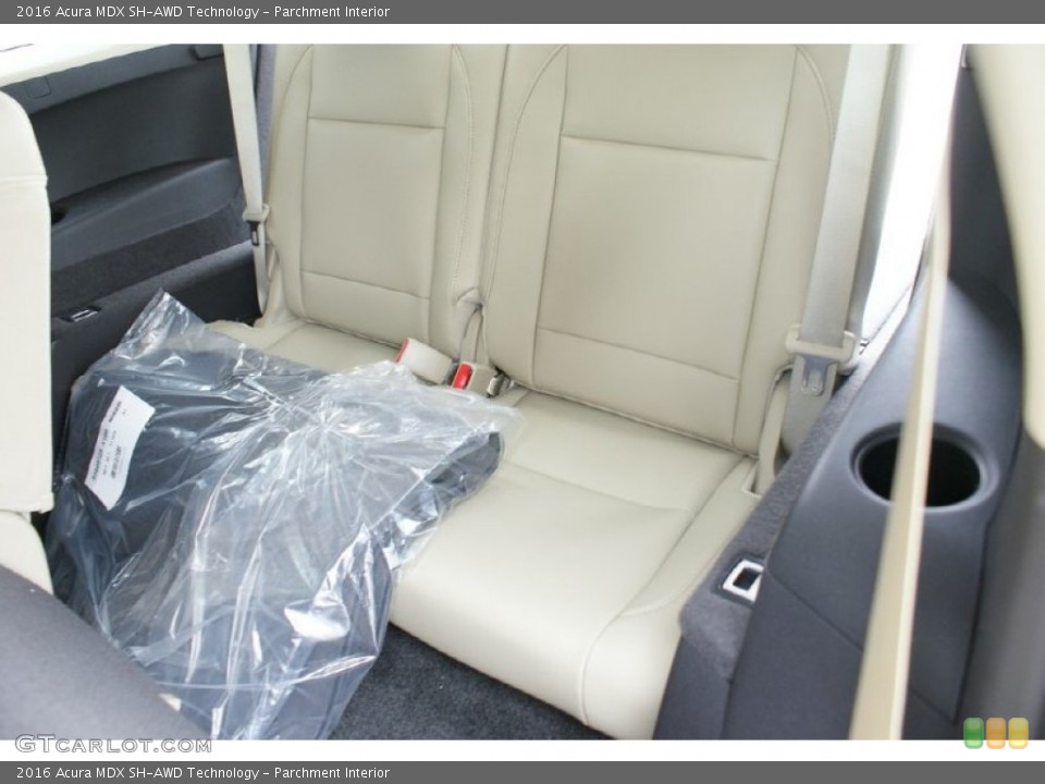 Parchment Interior Rear Seat for the 2016 Acura MDX SH-AWD Technology #102575116