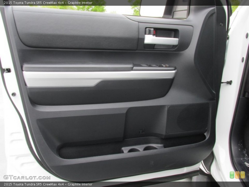 Graphite Interior Door Panel for the 2015 Toyota Tundra SR5 CrewMax 4x4 #102575287