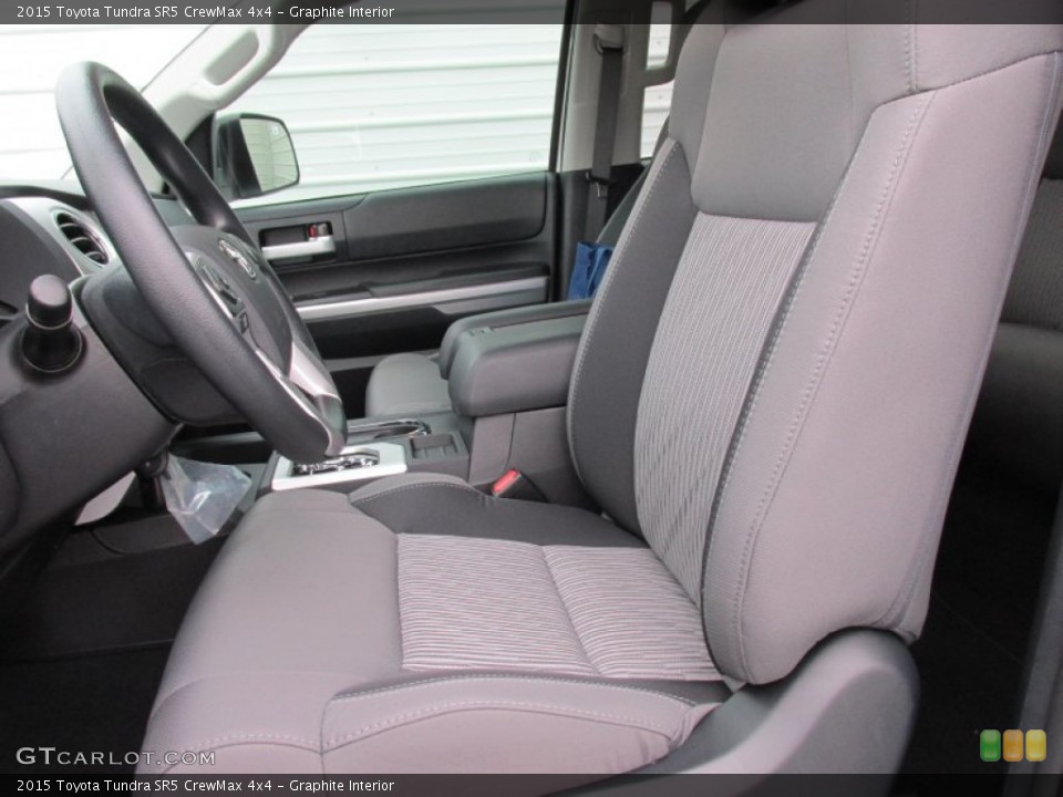 Graphite Interior Front Seat for the 2015 Toyota Tundra SR5 CrewMax 4x4 #102575329