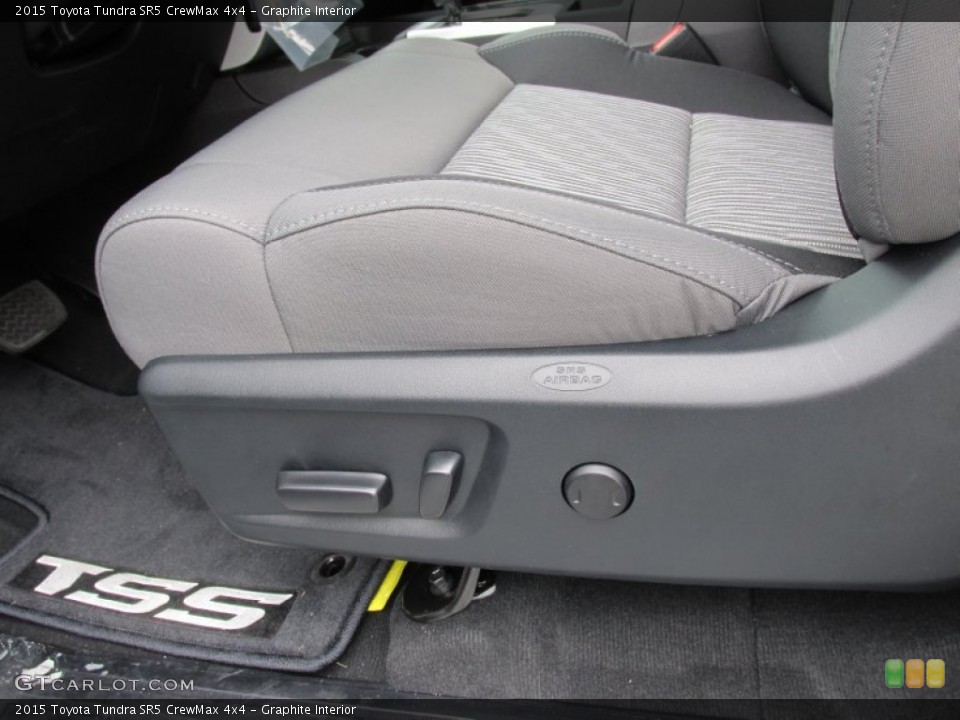Graphite Interior Front Seat for the 2015 Toyota Tundra SR5 CrewMax 4x4 #102575343
