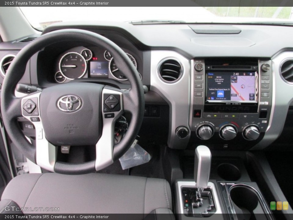 Graphite Interior Dashboard for the 2015 Toyota Tundra SR5 CrewMax 4x4 #102575368