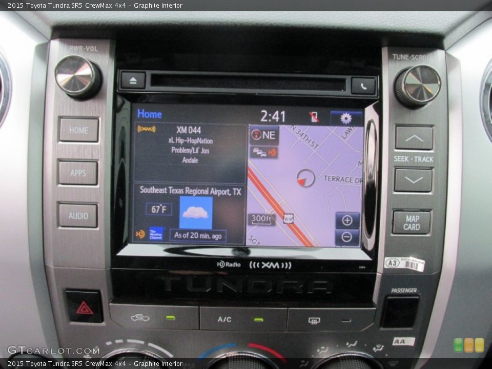 Graphite Interior Navigation for the 2015 Toyota Tundra SR5 CrewMax 4x4 #102575402