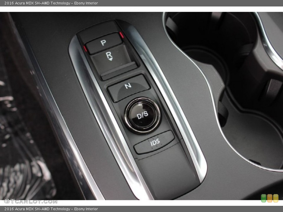 Ebony Interior Controls for the 2016 Acura MDX SH-AWD Technology #102576472