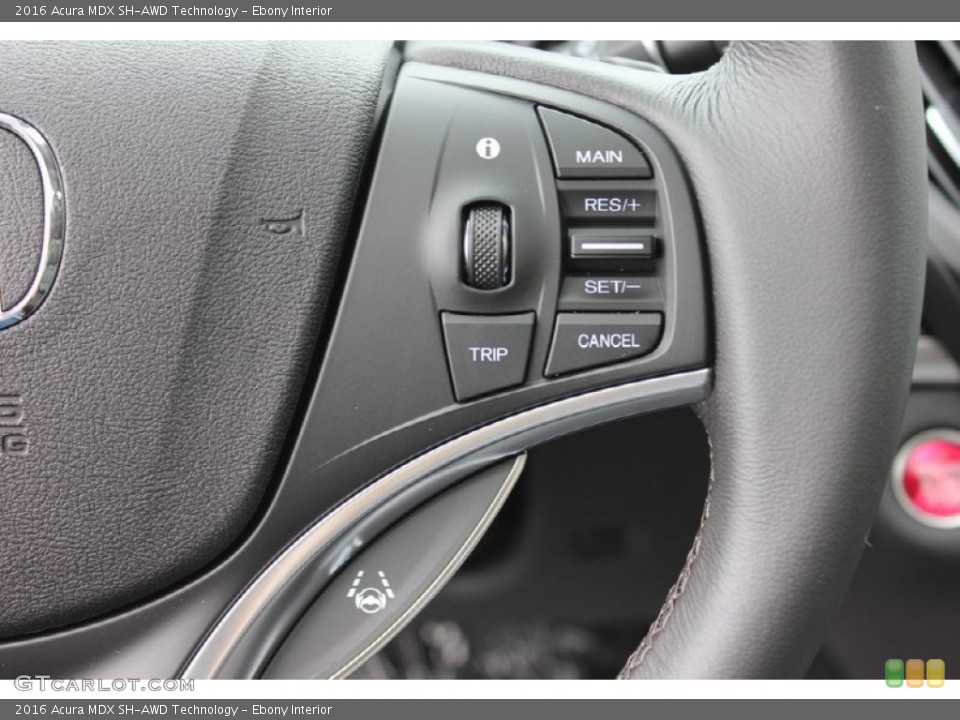 Ebony Interior Controls for the 2016 Acura MDX SH-AWD Technology #102576520