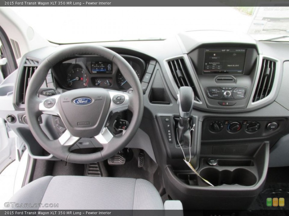 Pewter Interior Dashboard for the 2015 Ford Transit Wagon XLT 350 MR Long #102577232