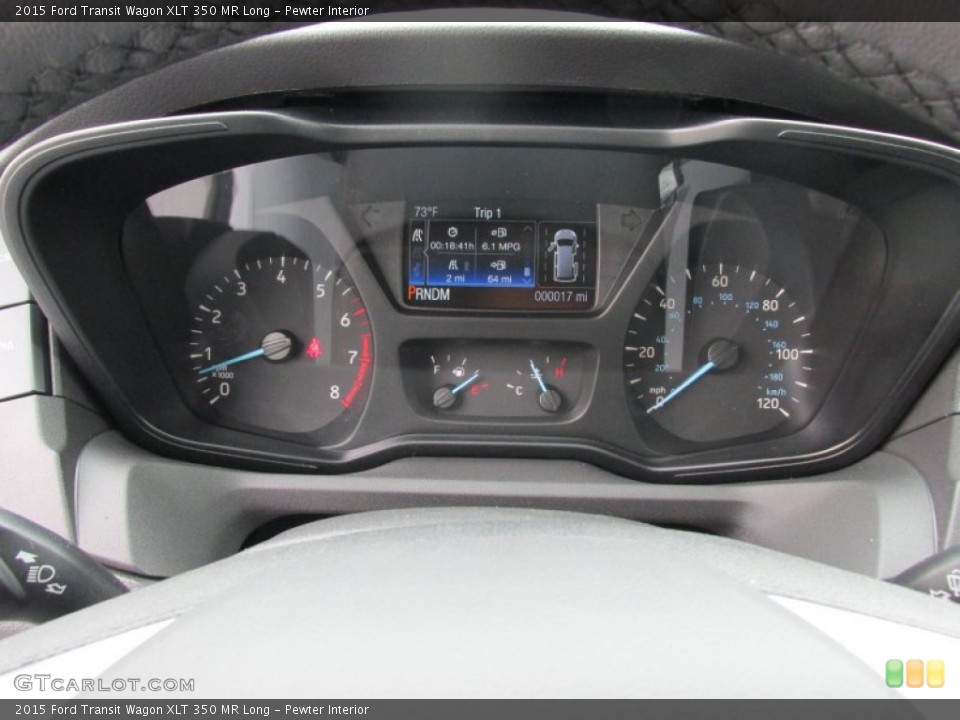 Pewter Interior Gauges for the 2015 Ford Transit Wagon XLT 350 MR Long #102577380